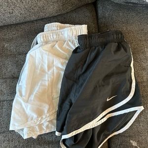 2 Nike Dri-Fit Running Shorts
